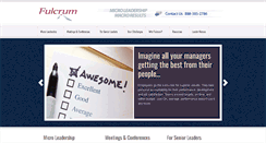 Desktop Screenshot of 888fulcrum.com